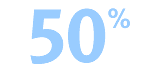 50%