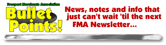 Freeport Merchants Association - Bullet Point Update