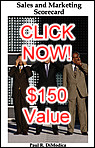 Sales Marketing Scorecard - $150 Value