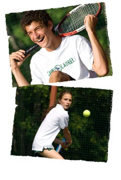 Tennis at Camp Laurel