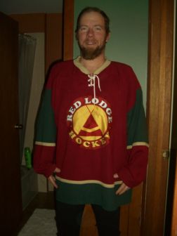 Red Lodge Hockey Jersey front