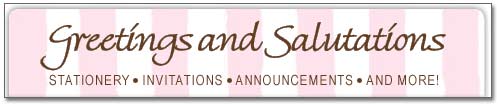 The Greetings and Salutations Online Store