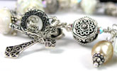 Vintage Lampwork Charm Bracelet