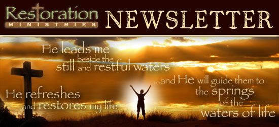 Restoration Ministries Newsletter
