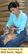 Soap-trimming