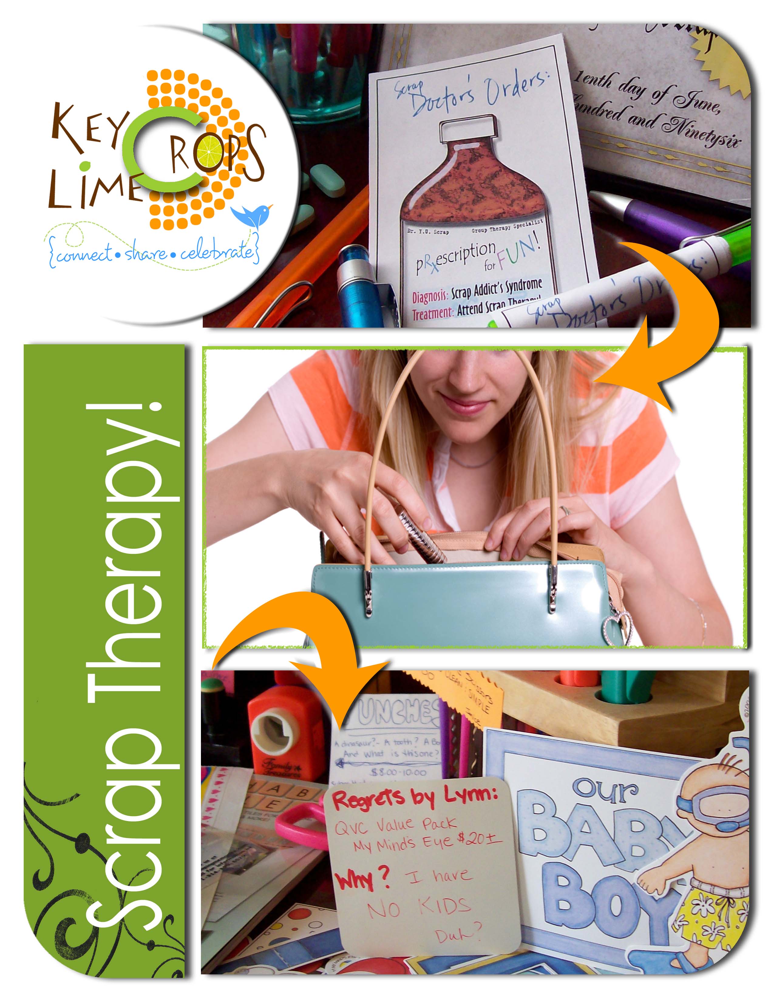 Images from the Scrap Therapy Crop 