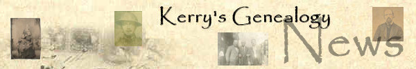 Kerry's Genealogy News