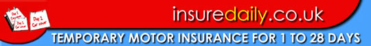 insuredaily.co.uk - temporary motor insurance for 1 to 28 days