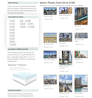 Store Update - Prints by Price