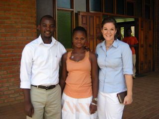 Patricia and Kondi with Rachel