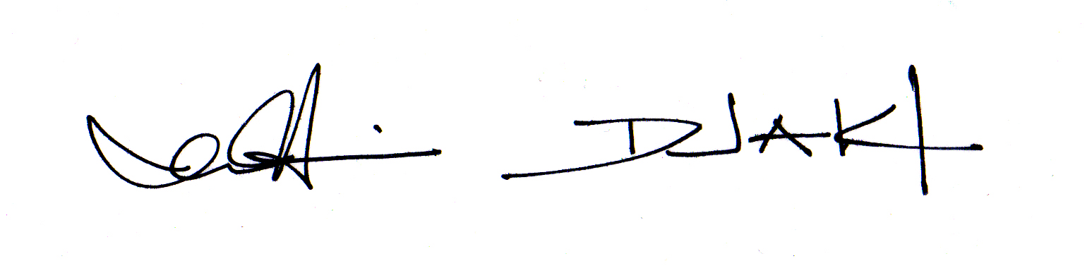 Ian Harris and David Krantz Signatures