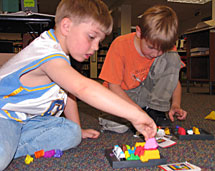 Playing Rush Hour Jr.