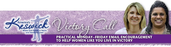 VICTORY Call - practical email encouragement to help women live in Victory!