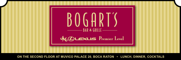 Bogart's Bar & Grille - on the JM Lexus Premier Level at Muvico Palace 20
