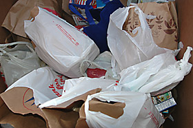 Turkeys, Turkeys, Canned Goods, and More.  THANK YOU.