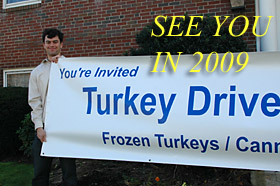 Tahl and Avi cordially invite you to join us for the 2009 Turkey Drive
