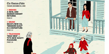 Cover Art for the Boston Globe