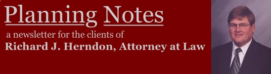 Planning Notes Newsletter