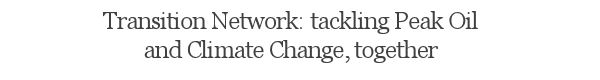 Transition Network: tackling Peak Oil and Climate Change, together