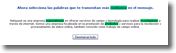 Item del Mes : an&aacute;lisis de textos clicables