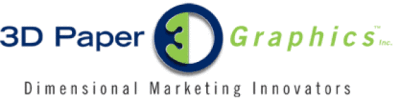 3D Paper Graphics - Dimensional Marketing Innovators
