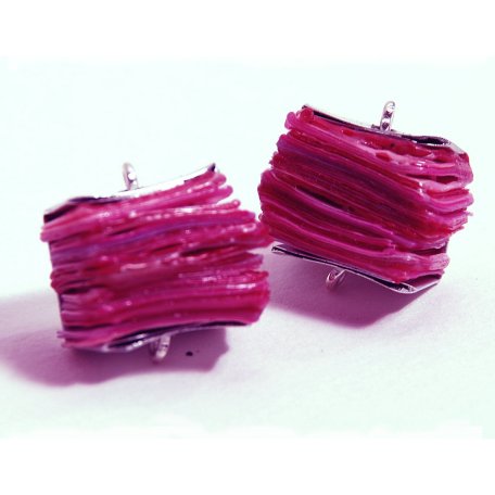 Canny Book Pink Studs - £14.67