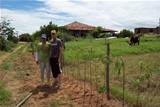 Azerildo and Paulo – Moringa live fence, Brazil