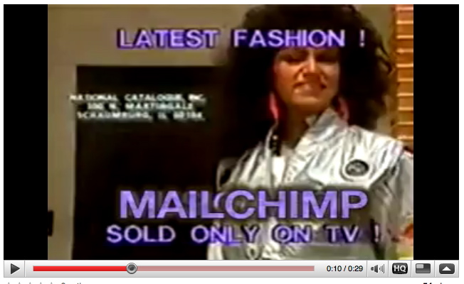 MailChimp Music Vest