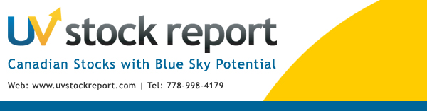 UV Stock Report = Canadian Stocks with Blue Sky Potential