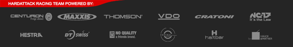 Centurion, Maxxis, Thomson, VDO, Cratoni, NC-17, Hestra, DT-Swiss, No-Quality, Cafe Central, Haltbar, Hauck & Partner