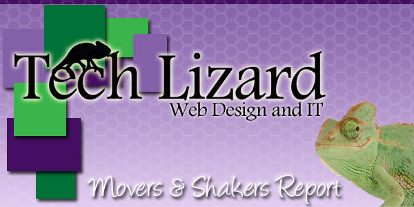 Tech Lizard Web Design and IT Movers & Shakers Report